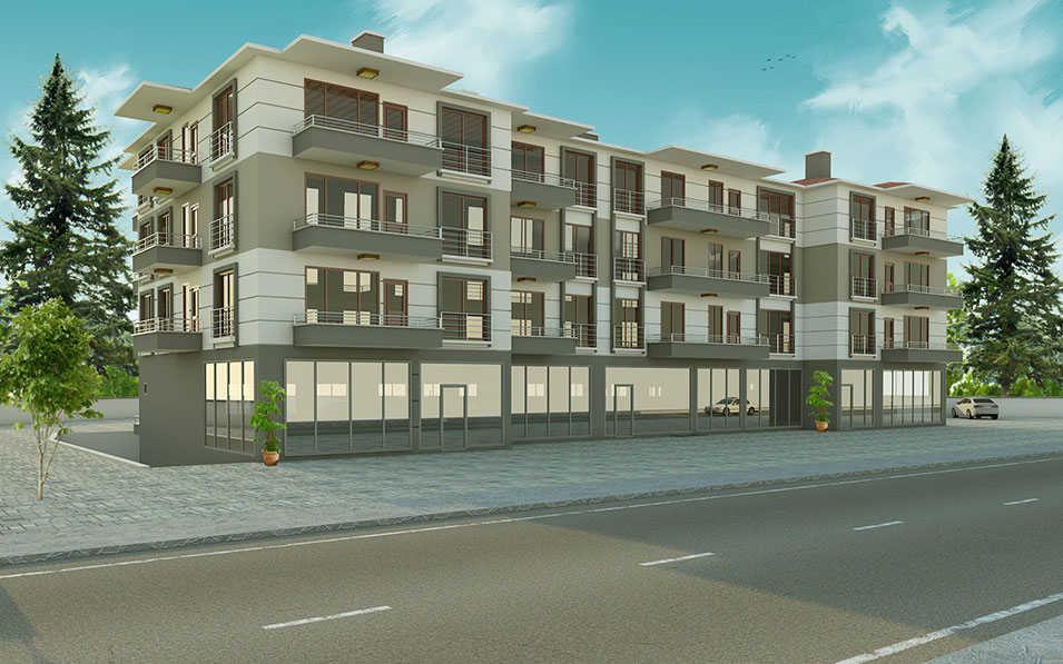 Düzce-Güneş-İnşaat-Proje-hizal-apartmani-projesi
